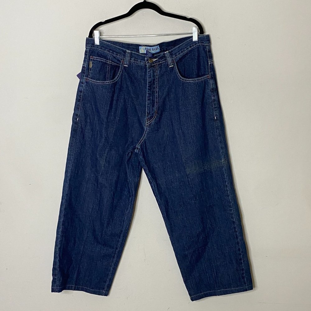 NWT Raw Blue Classic Urban Denim Men's Jeans Size 38 x 24 Hemmed